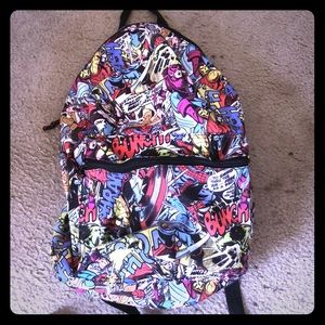 A superhero backpack